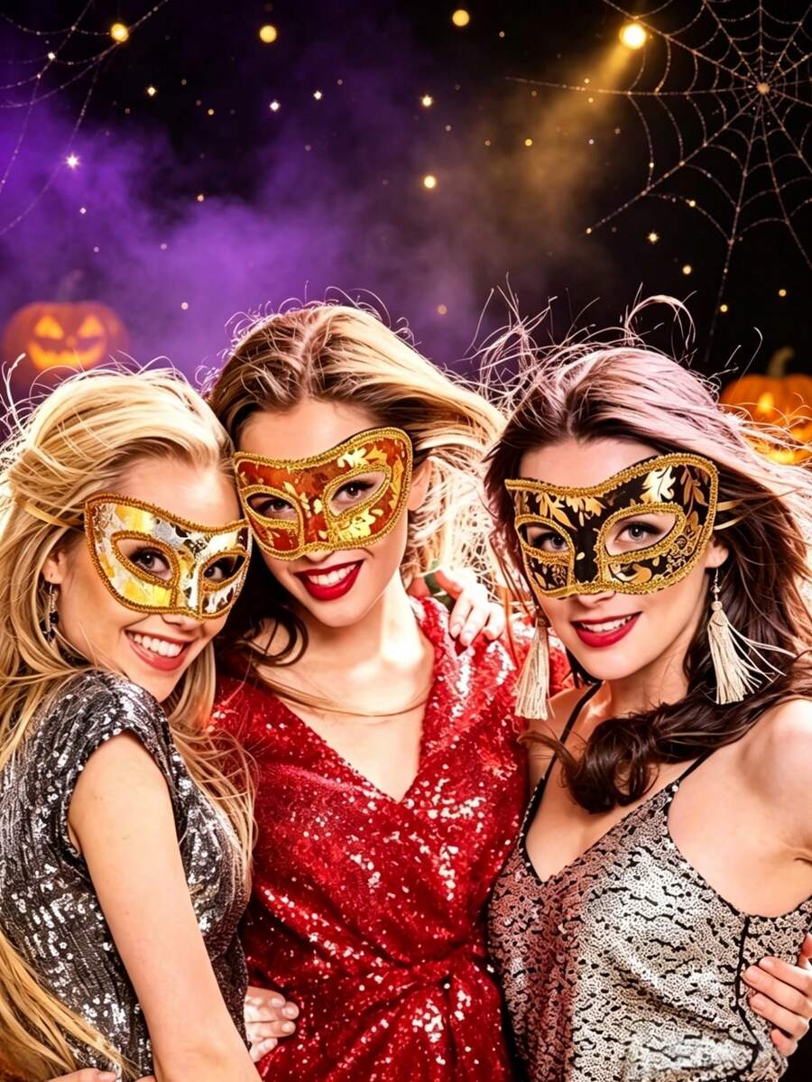 14 kom/12 kom/7 kom/6 kom/1 kom elegantne venecijanske maske za maskenbal