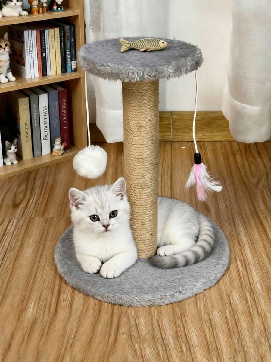 Mini sisal stub za grebanje mačaka, toranj za penjanje