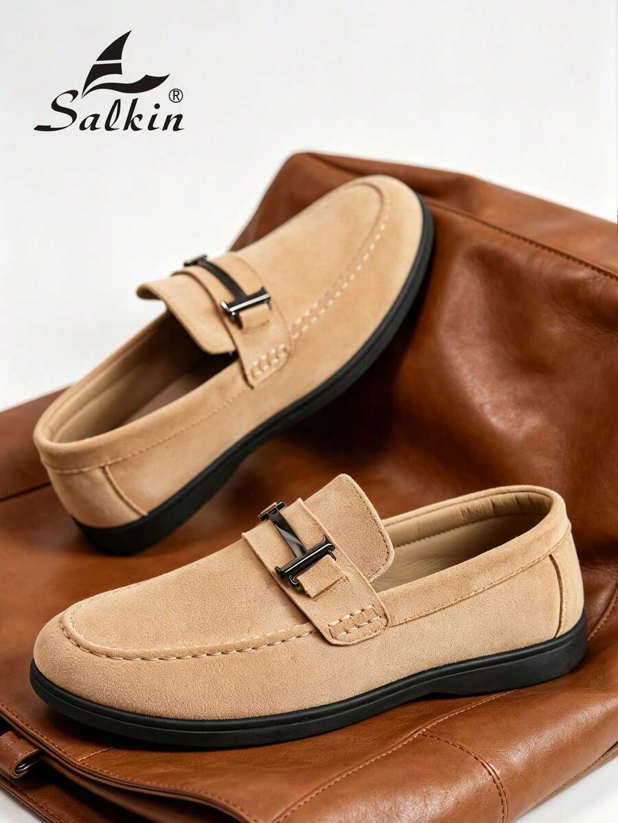 Klasične dizajnerske ručno rađene muške mokasine, pristupačan luksuz, slip-on  cipele