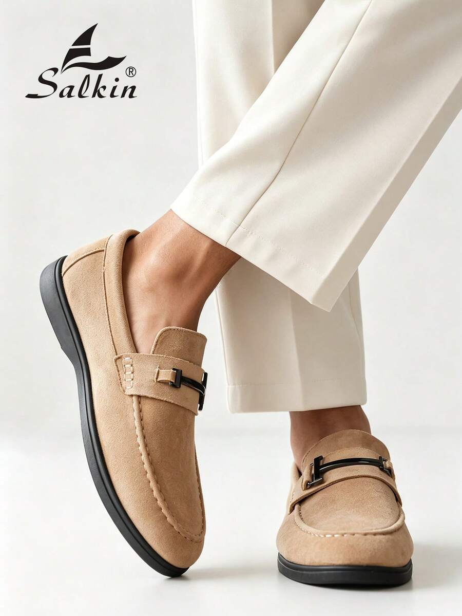 Klasične ručno rađene muške mokasine ,slip-on