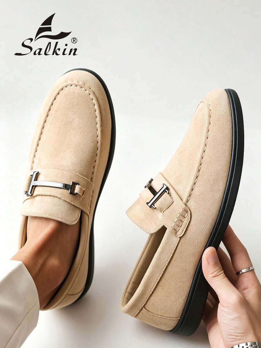Klasične ručno rađene muške mokasine ,slip-on