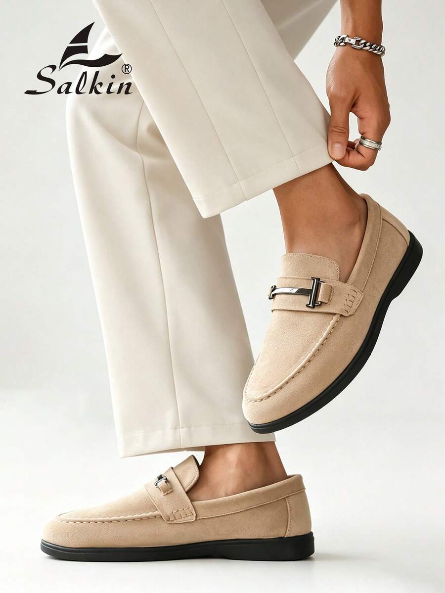 Klasične dizajnerske ručno rađene muške mokasine, pristupačan luksuz, slip-on  cipele