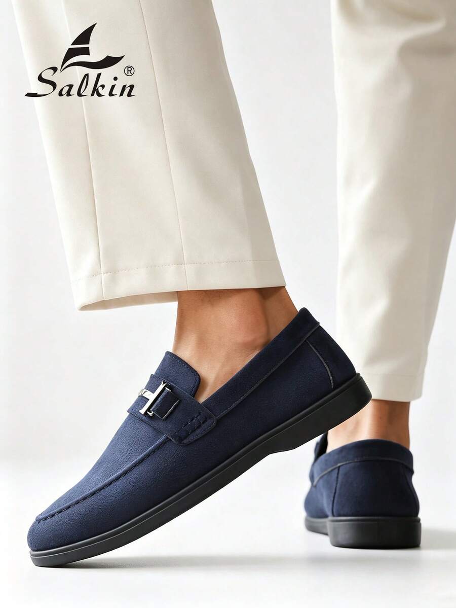 Klasične dizajnerske ručno rađene muške mokasine, pristupačan luksuz, slip-on  cipele