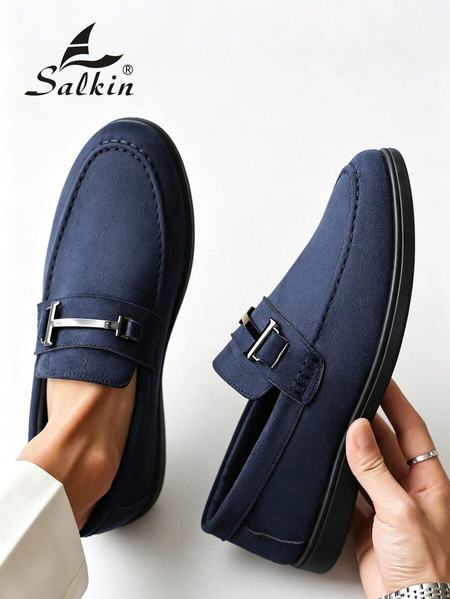 Klasične dizajnerske ručno rađene muške mokasine, pristupačan luksuz, slip-on  cipele