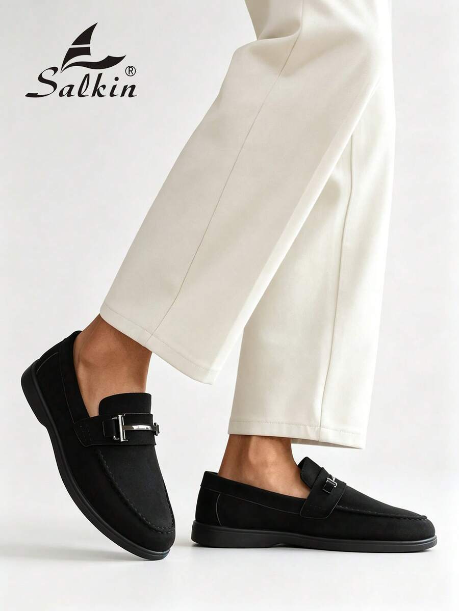 Klasične dizajnerske ručno rađene muške mokasine, pristupačan luksuz, slip-on  cipele