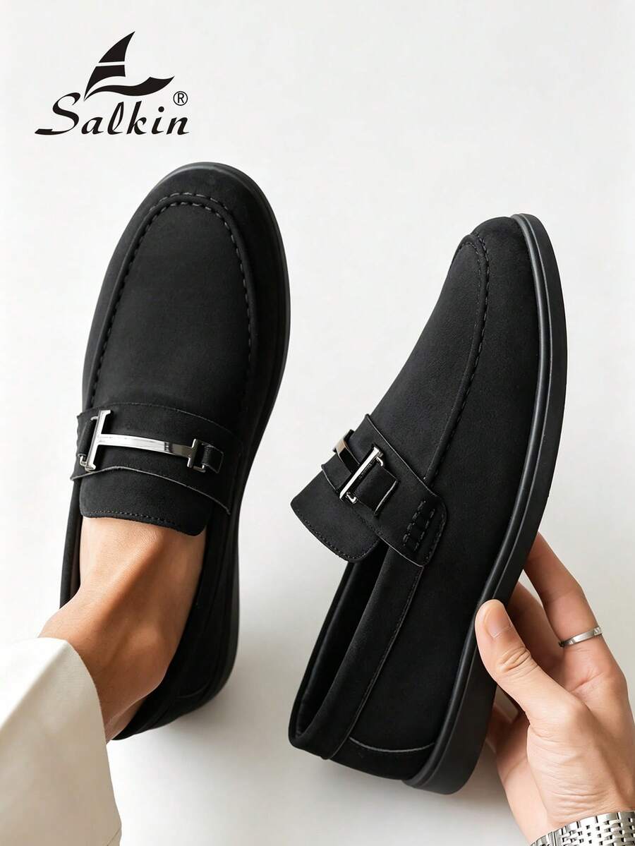 Klasične ručno rađene muške mokasine ,slip-on