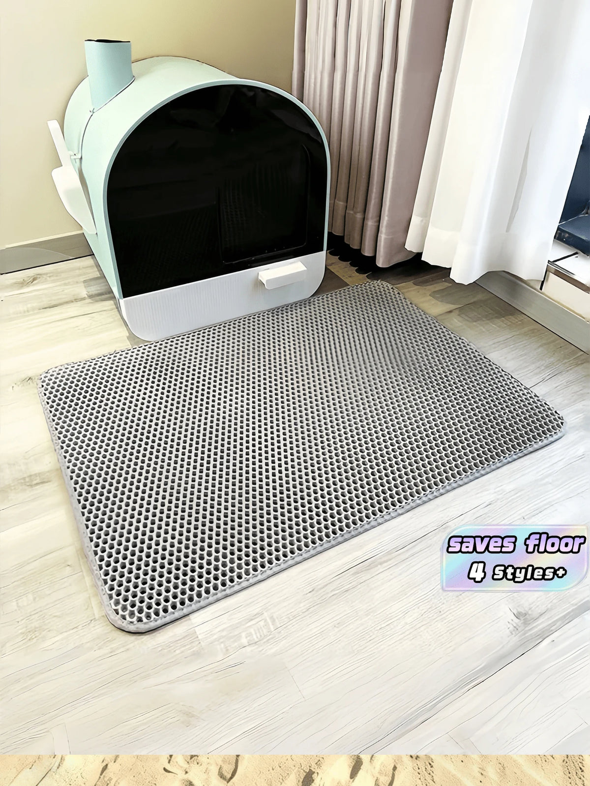 Saće dvoslojna vodootporna i nepropusna  prostirka za mačiji posip