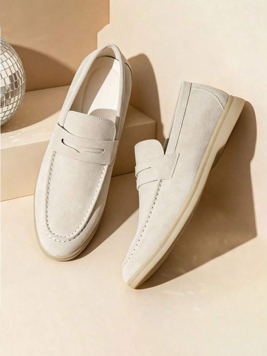 Penny Loafers, muške ravne slip-on ležerne cipele