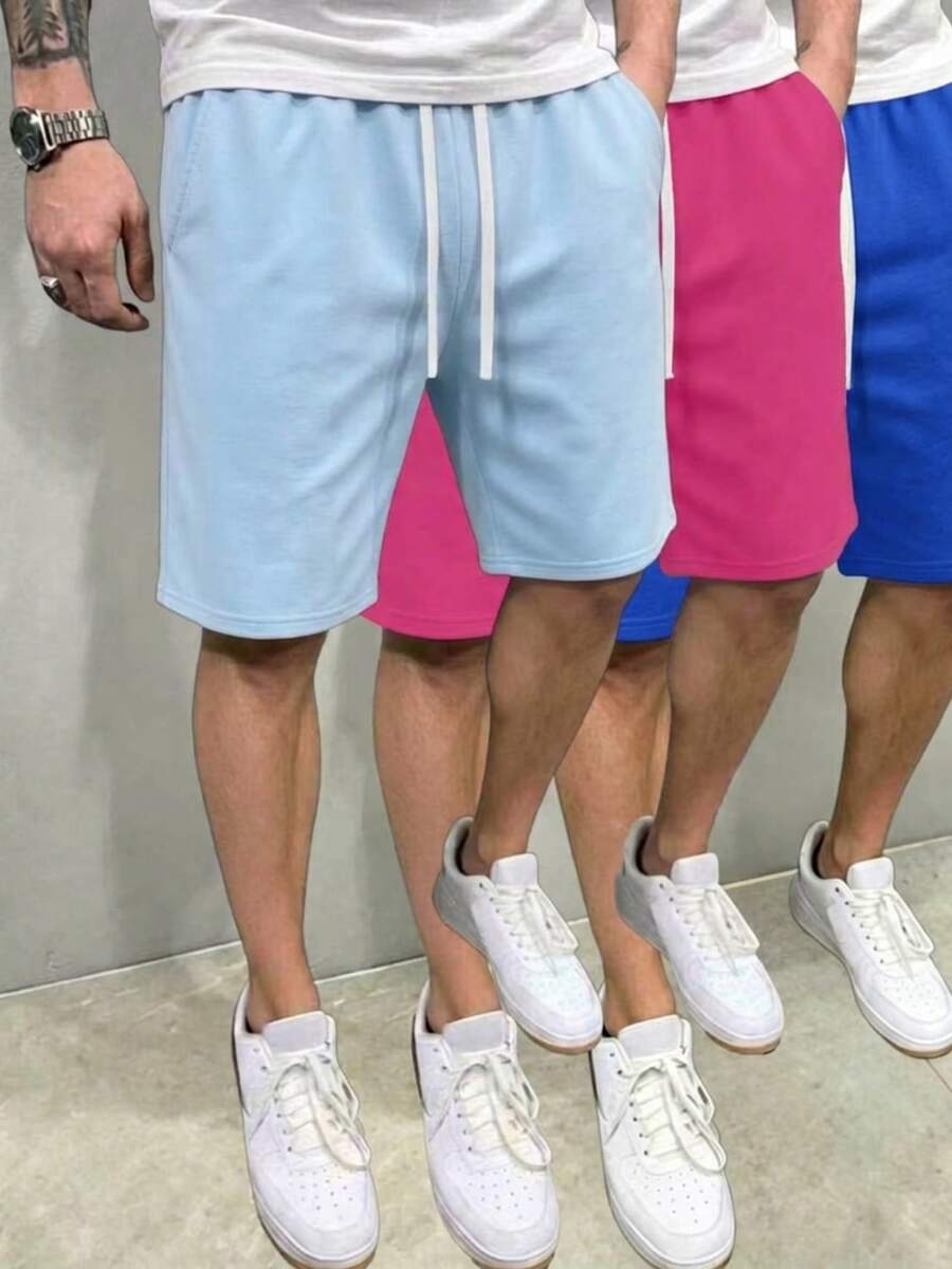 3 komada muških sportskih modnih ležernih šortseva sa perticom