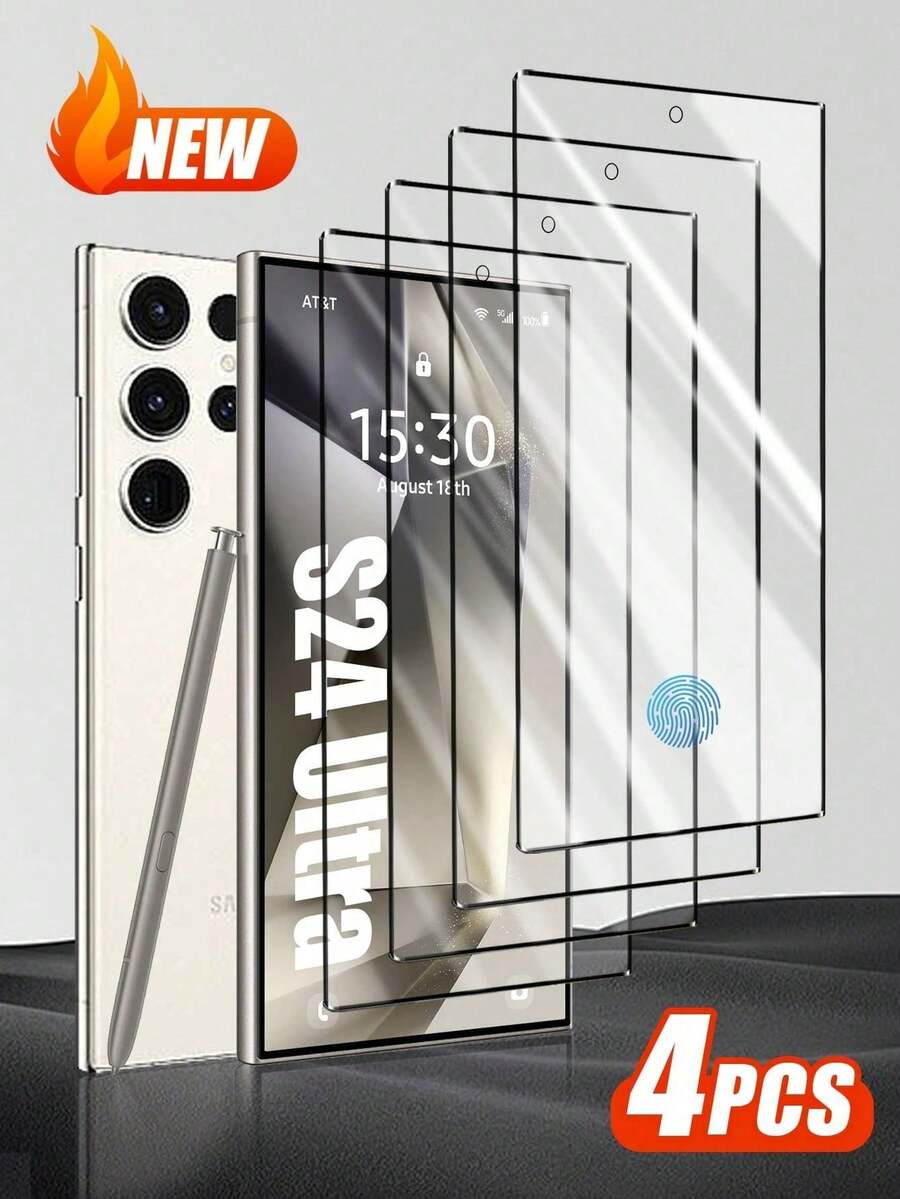 Gorilla Hero 2 komada zaštitna stakla za ekran kompatibilna sa Samsung S25FE/Z Fold 8 Ultra/Fold 8/Fold 7/Fold 6/Fold 5/Fold 4/Galaxy S21/S22/S23/S24 Ultra/S24 FE/S25 Ultra/S25/S24FE/S23 Ultra/PLUS/S23+/S26 Ultra/S26/S26 Plus