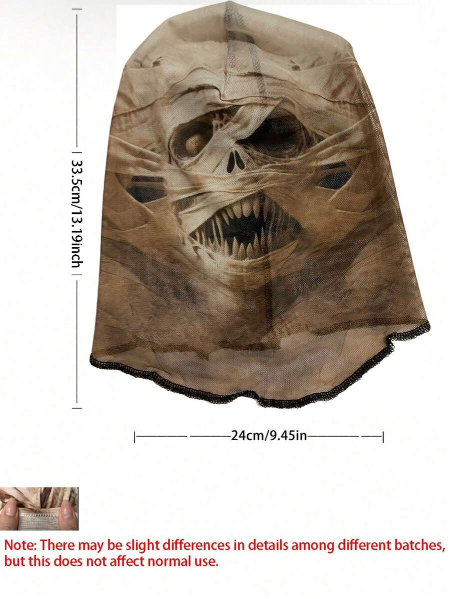 Strašne maske za Noć veštica, 3D štampana maska mumije