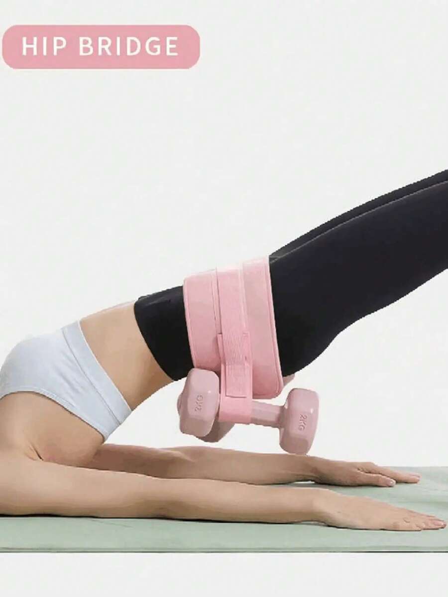 Pojas za hip thrust trening sa kaišem za kukove i uteg
