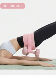 Pojas za hip thrust trening sa kaišem za kukove i uteg