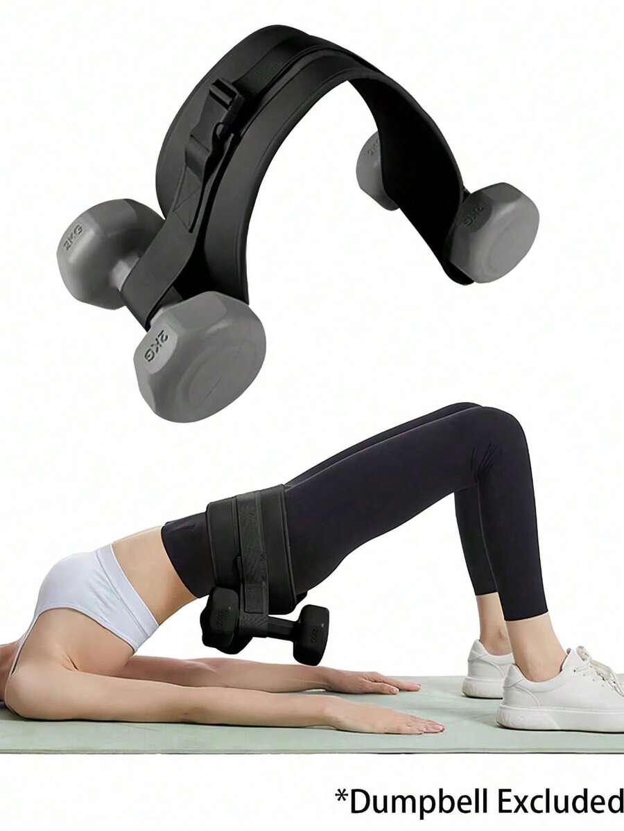 Pojas za hip thrust trening sa kaišem za kukove i uteg