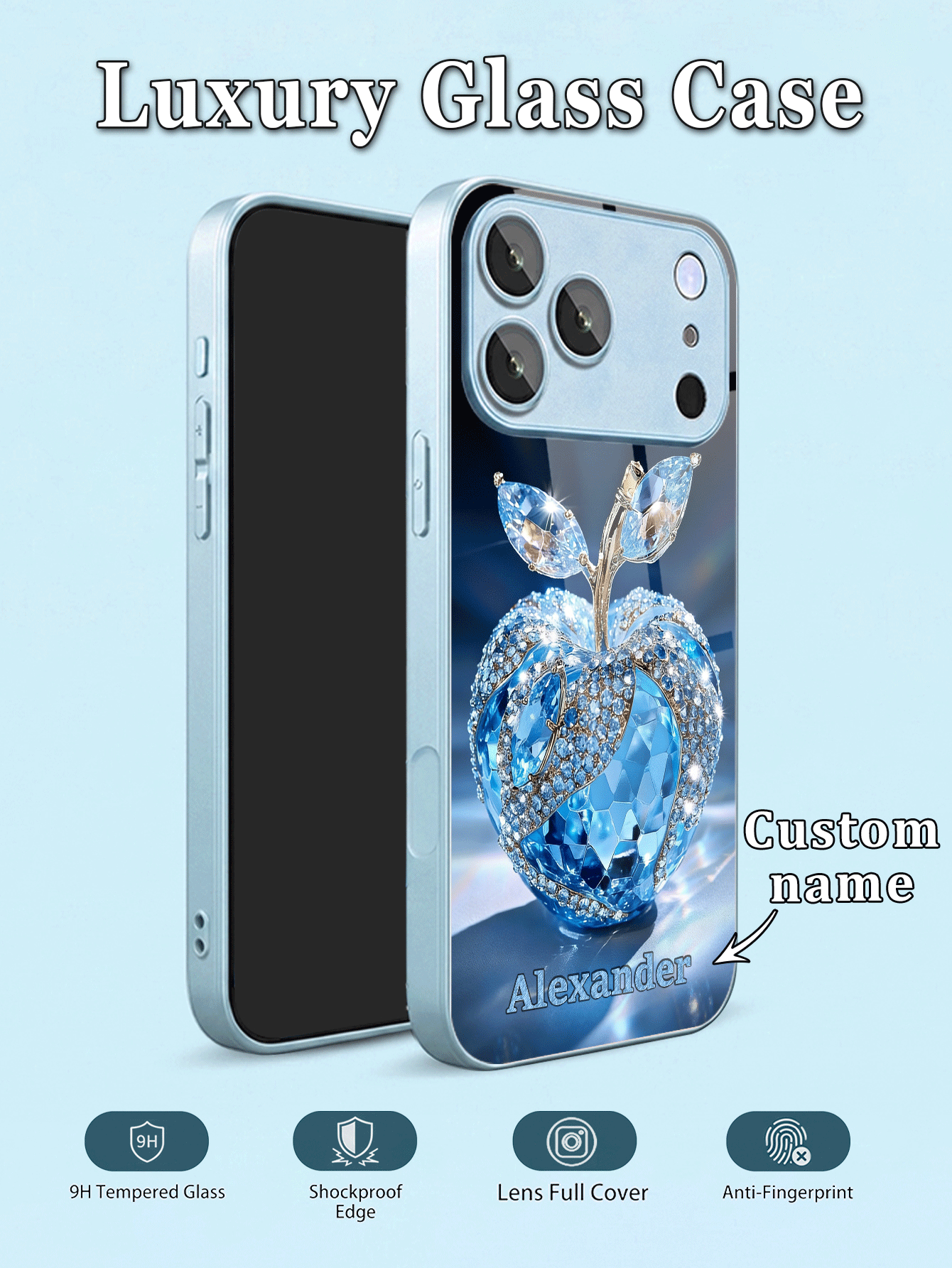 Personalizovana luksuzna futrola za telefon sa imenom