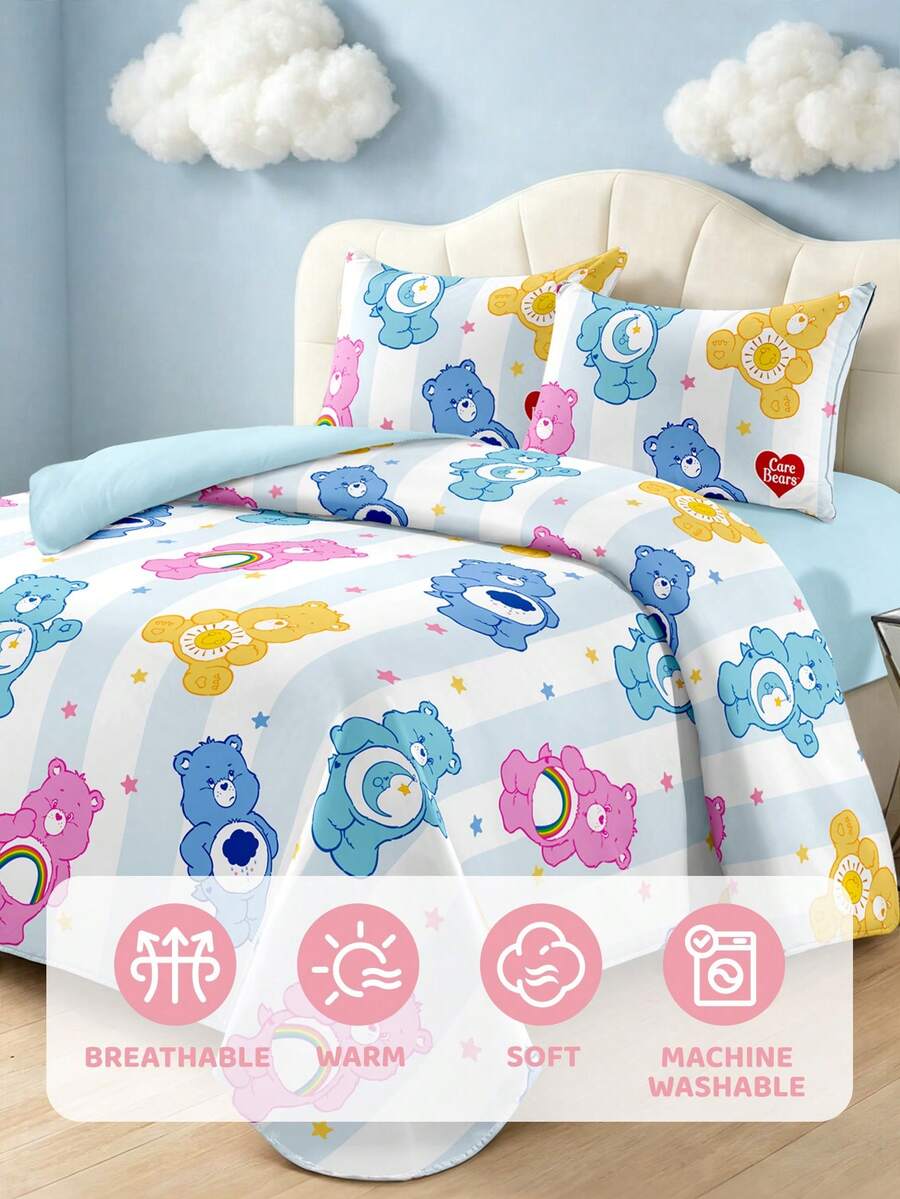 PAW Patrol Set od 3 komada jorgan-navlaka sa printom, od brušene tkanine, mekana i topla