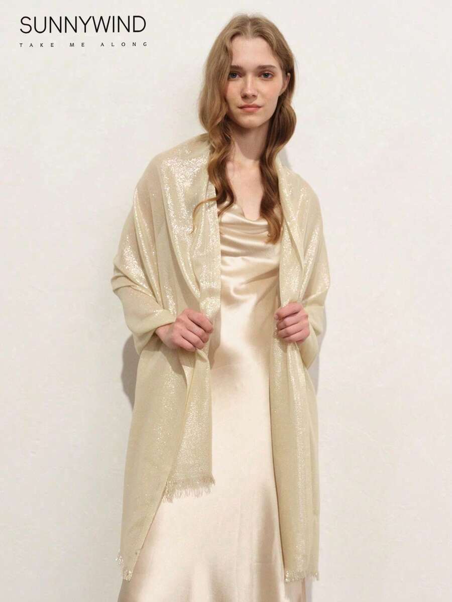 Ženski elegantni šal od poliestera