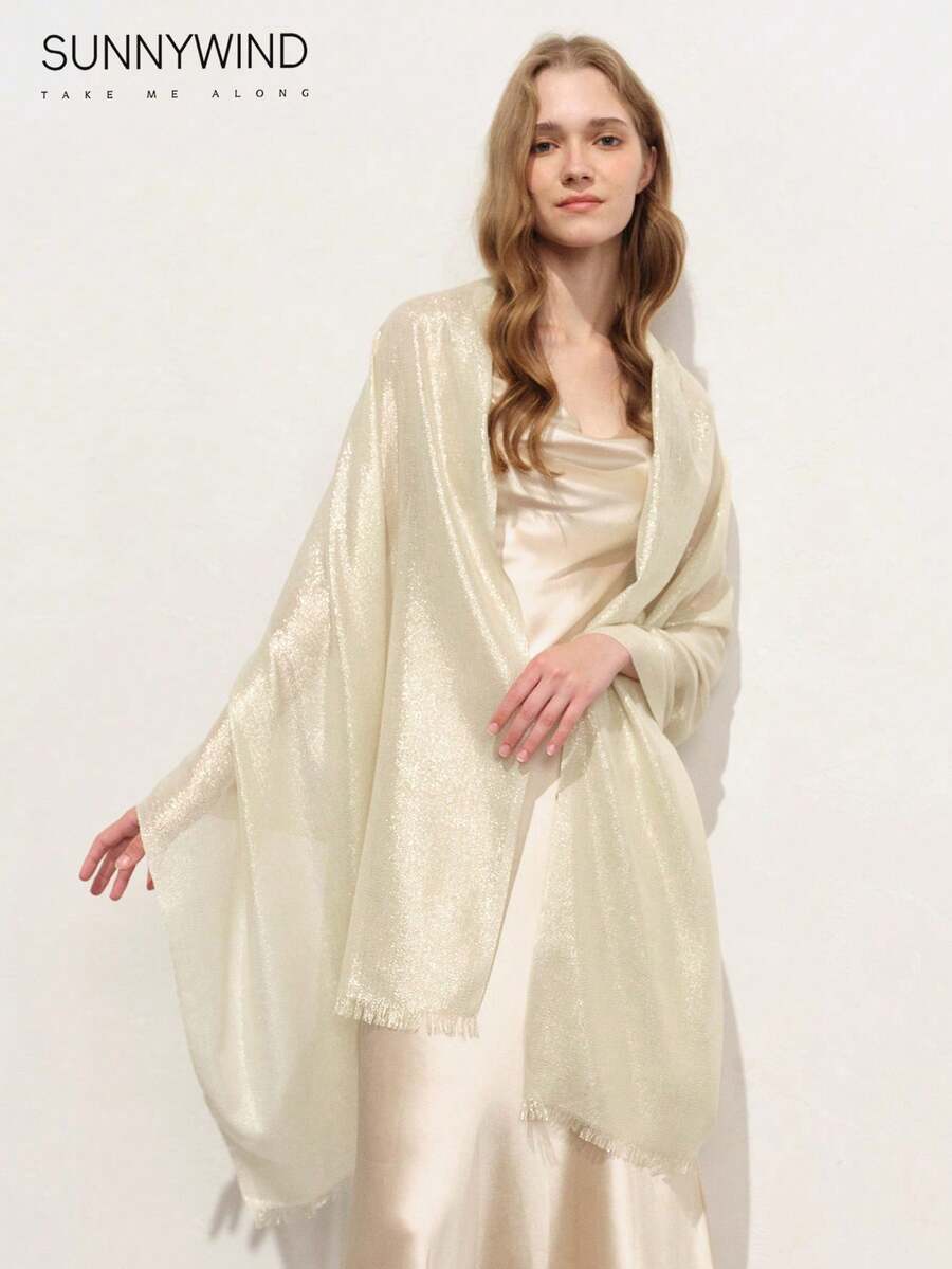Ženski elegantni šal od poliestera