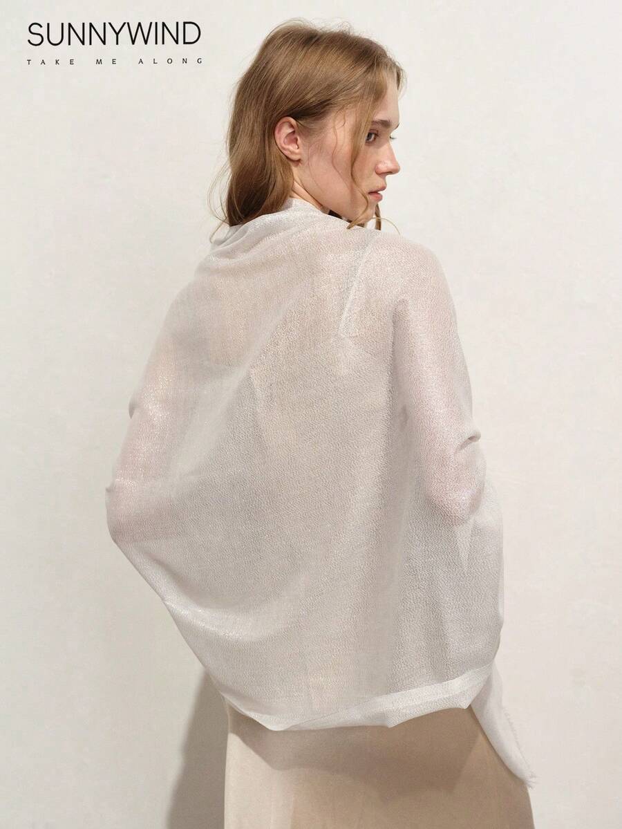 Ženski elegantni šal od poliestera
