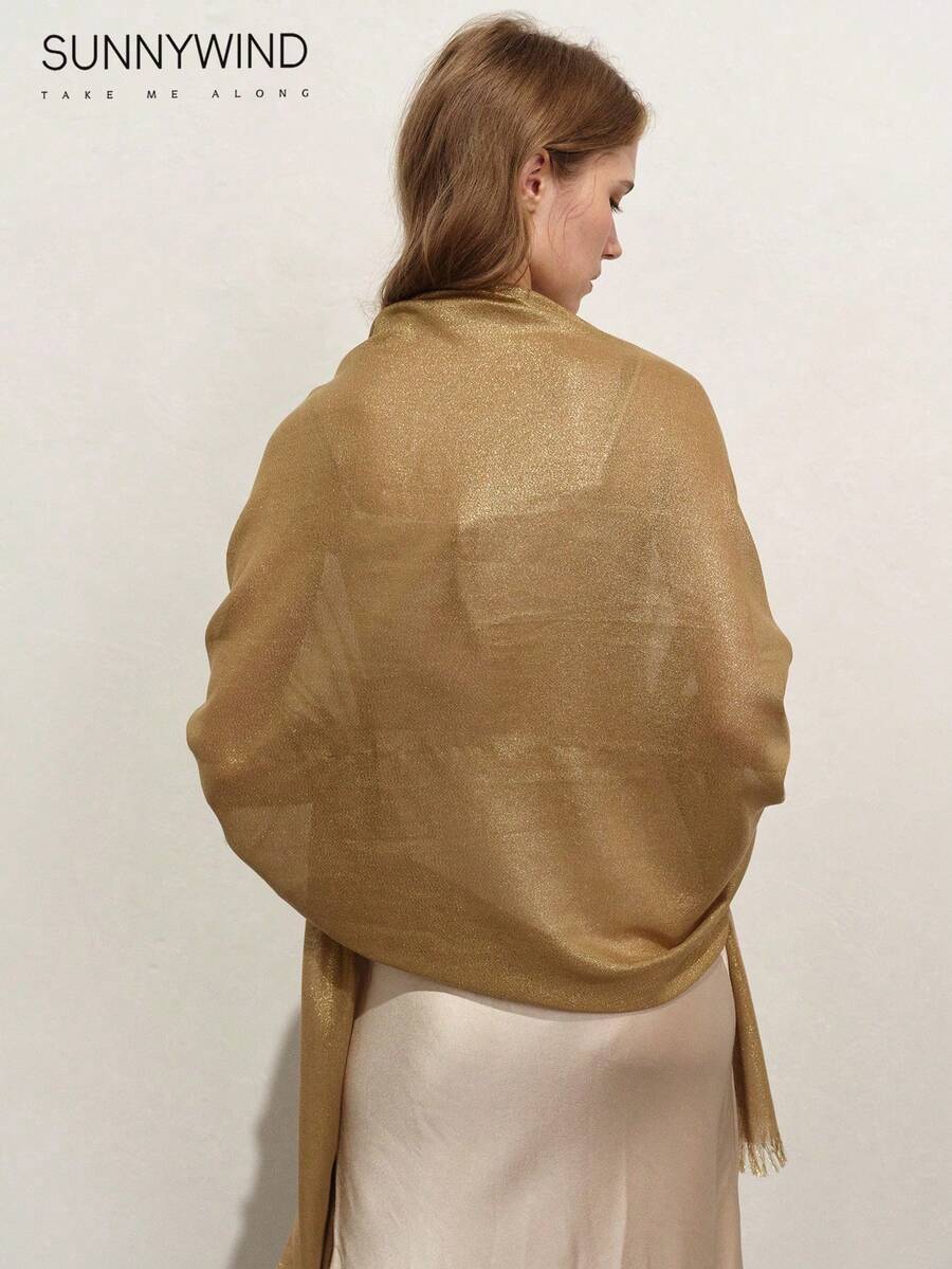 Ženski elegantni šal od poliestera