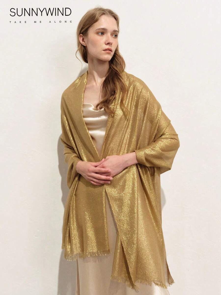 Ženski elegantni šal od poliestera