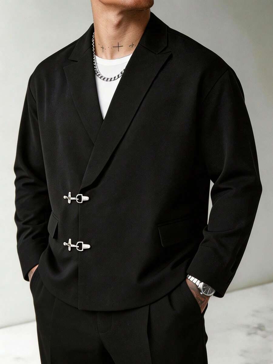 Muški letnji smart casual blejzer, regular fit, dugih rukava