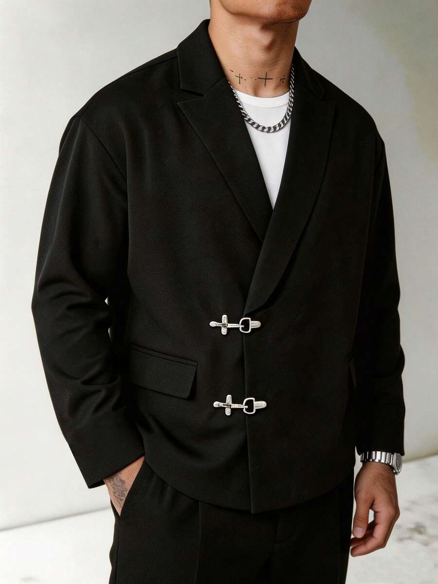 Muški letnji smart casual blejzer, regular fit, dugih rukava