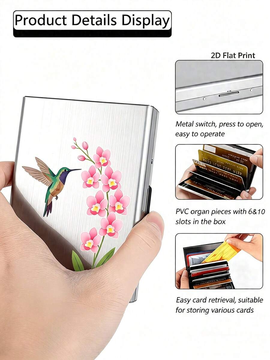 Univerzalni metalni držač kartica sa RFID zaštitom protiv krađe