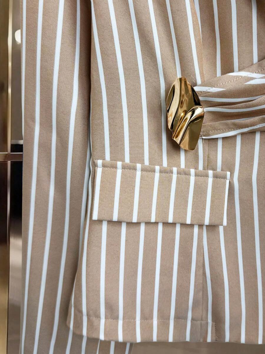 Elegantni ženski set od 2 komada za proleće, šik pantalone