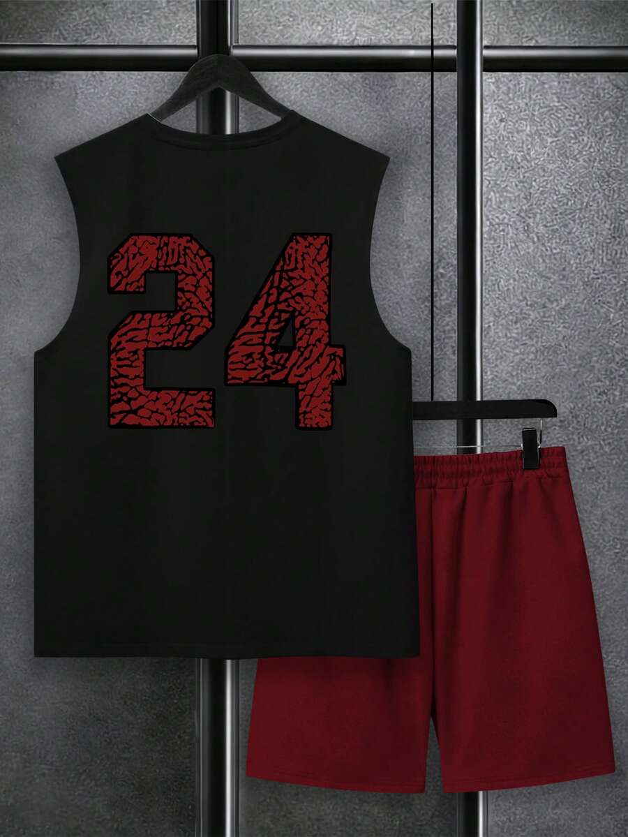 Muški ,,Chicago 24,, set , dres i majice bez rukava, sportski ležerni