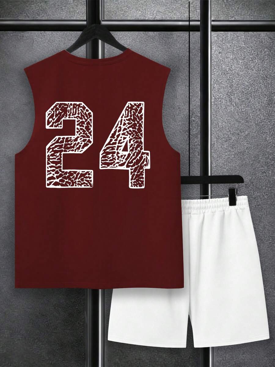 Muški ,,Chicago 24,, set , dres i majice bez rukava, sportski ležerni
