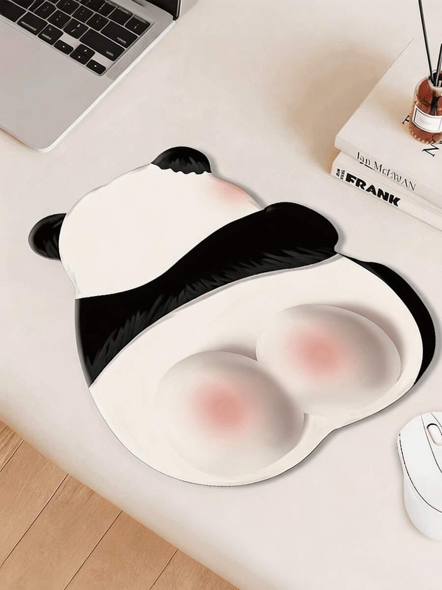 Ergonomska podloga za miš sa 3D slatkim oblikom panda zadnjice
