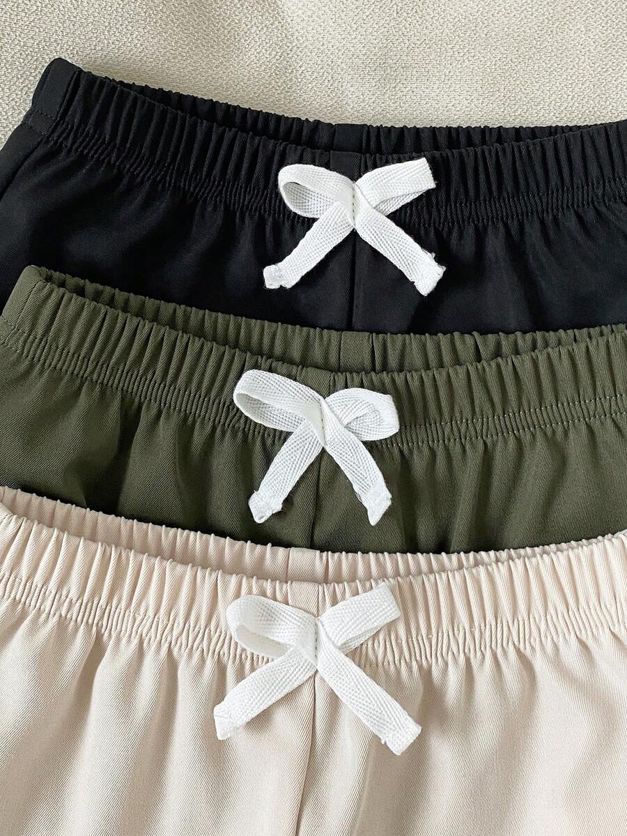 3 komada ležernih mekih sportskih pantalona sa kargo džepovima za bebe dečake