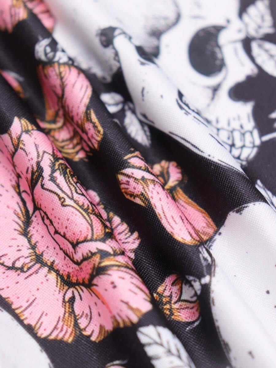 Ženske hipster gaćice sa gotičkim printom