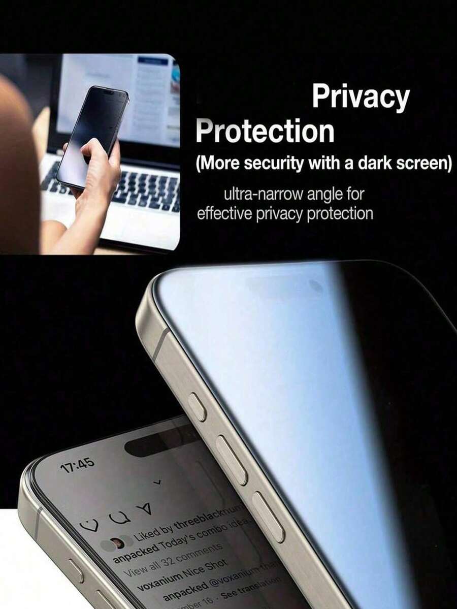 Pakovanje od 3 ultra izdržljiva HD kaljena stakla za zaštitu celog ekrana, kompatibilna sa iPhone 18 Pro/18 Pro Max/17/17Pro/17Air/17Pro Max, 16/16Pro/16Plus/16Pro Max, 15/15Plus/15Pro/15Pro Max, 14/14Plus/14Pro/14Pro Max/13/13Pro/13Pro Max/12/11/11Pro/11