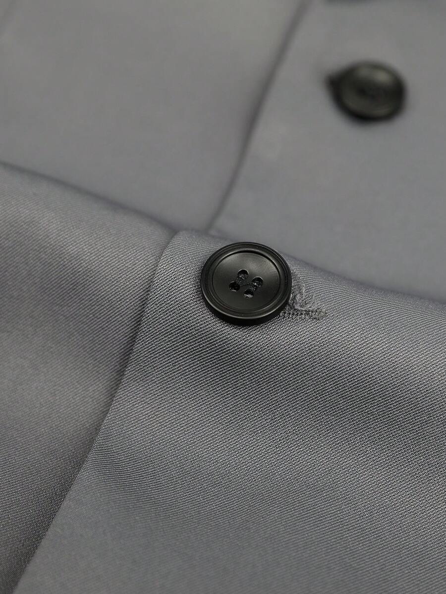 Muško odelo od 2 dela sa jednim dugmetom, slim fit, formalno