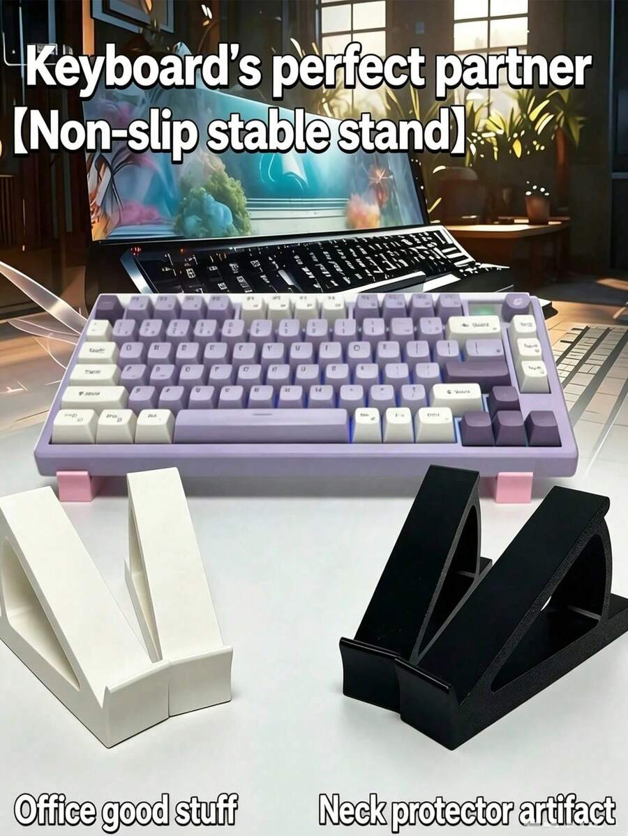 2 kom/set stalak za tastaturu, ergonomski nagnuti ugao