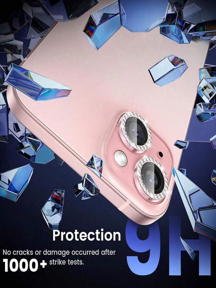 3 komada zaštitne folije za sočivo kamere za iPhone 17/17 Pro/17 Pro Max/Pro/Promax, 9H kaljeno staklo