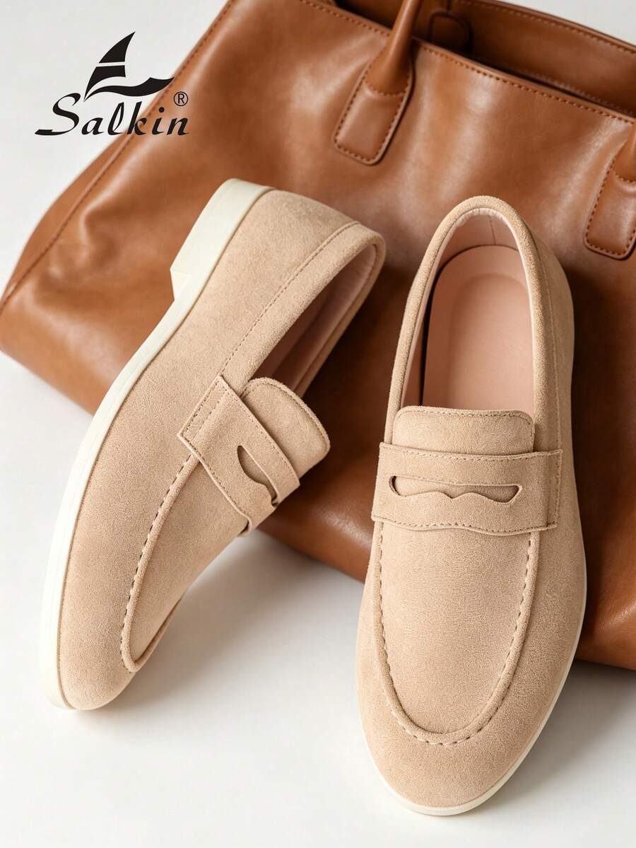 Klasične dizajnerske ručno rađene muške mokasine, pristupačan luksuz, slip-on  cipele