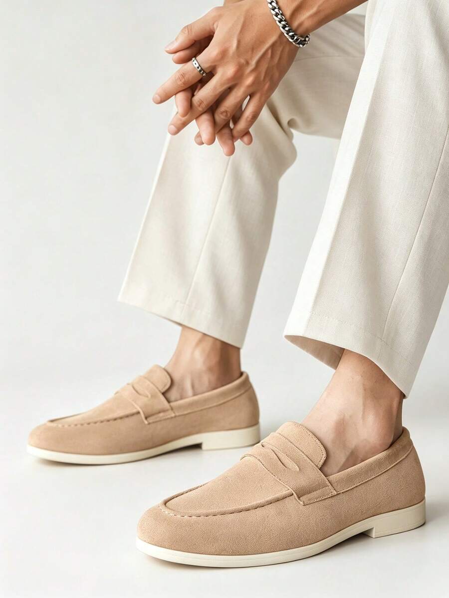 Klasične dizajnerske ručno rađene muške mokasine, pristupačan luksuz, slip-on  cipele