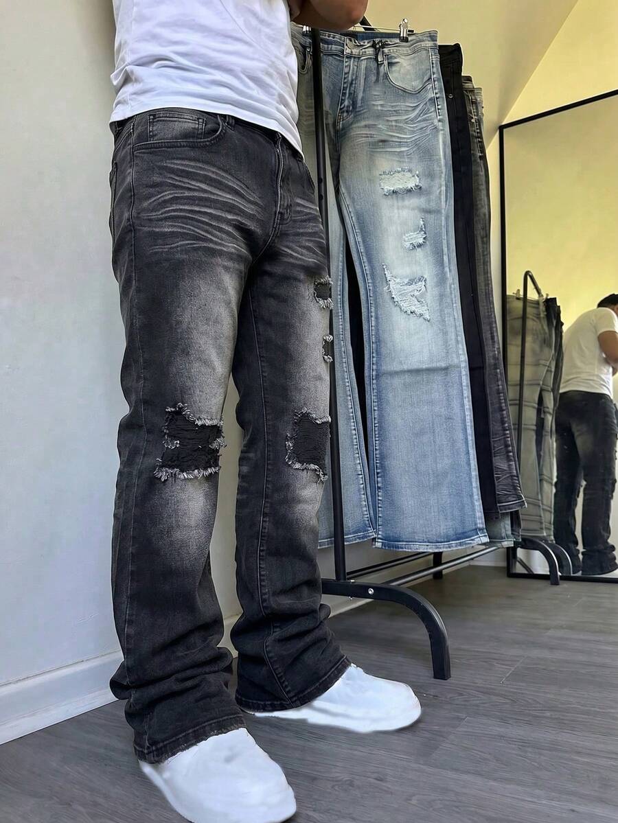 Muške farmerke, uske pantalone, slim fit