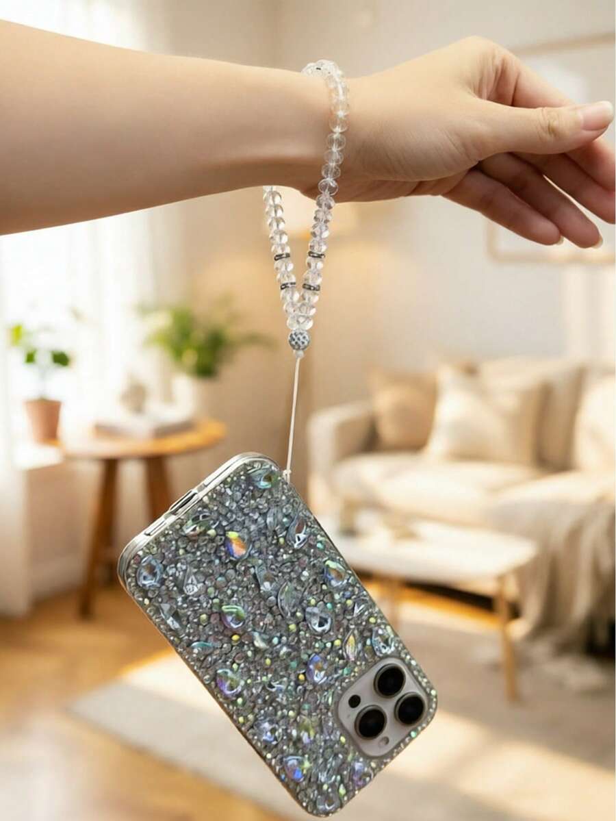 Luksuzna modna futrola za telefon sa šljokicama i kristalima