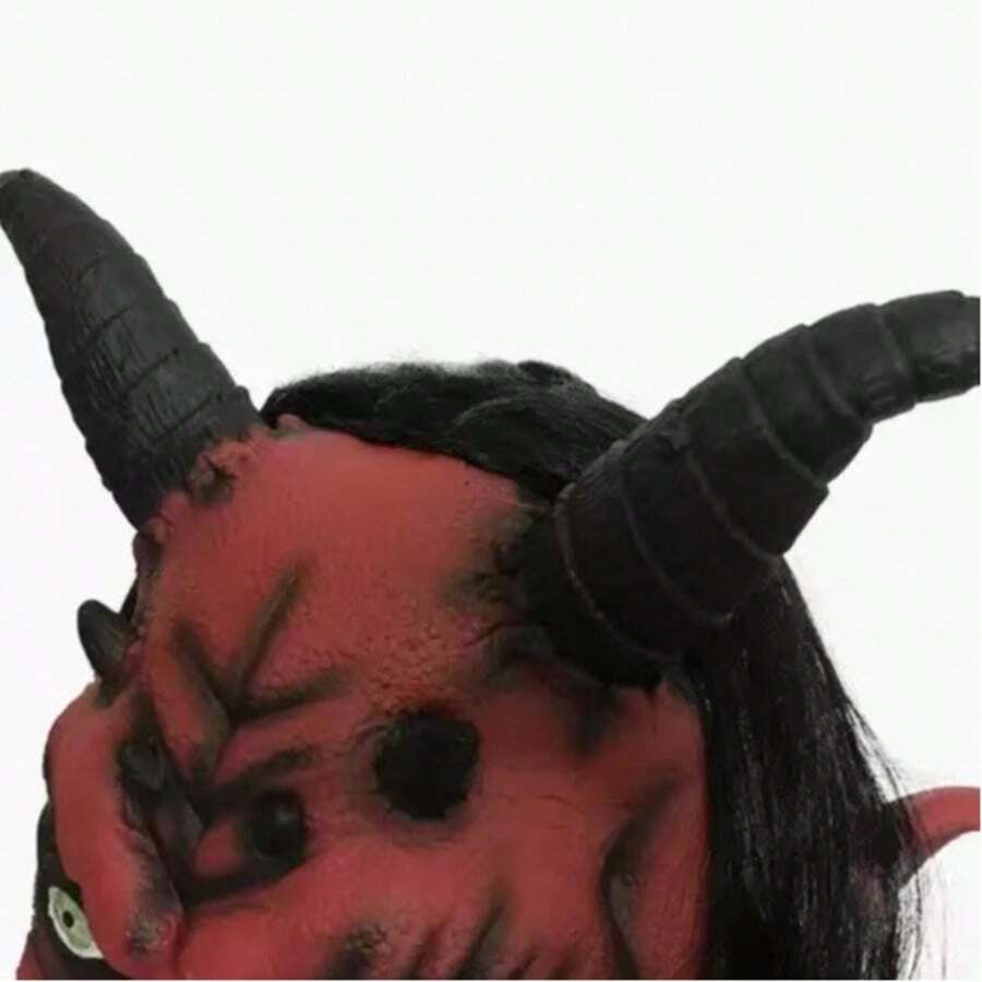 Lateks maska za Noć veštica sa Satanskim demonom