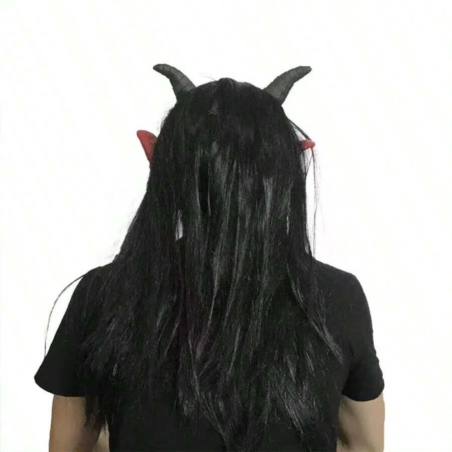 Lateks maska za Noć veštica sa Satanskim demonom
