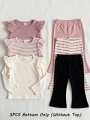 kom/set dugačke pantalone za bebe lepršave pantalone