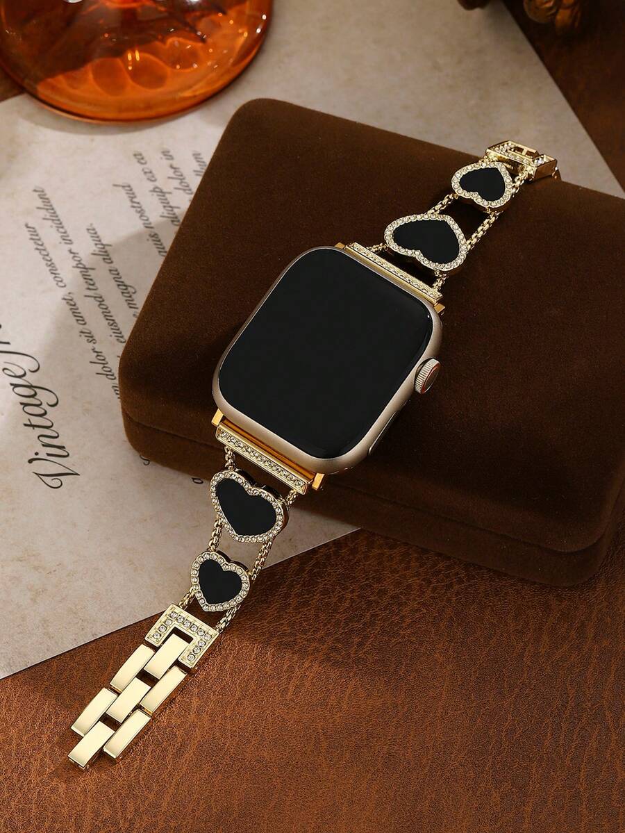 Narukvica kompatibilna sa Apple Watch, ženska crnakompatibilna sa Apple Watch 38/40/41/42/44/45/46/49mm