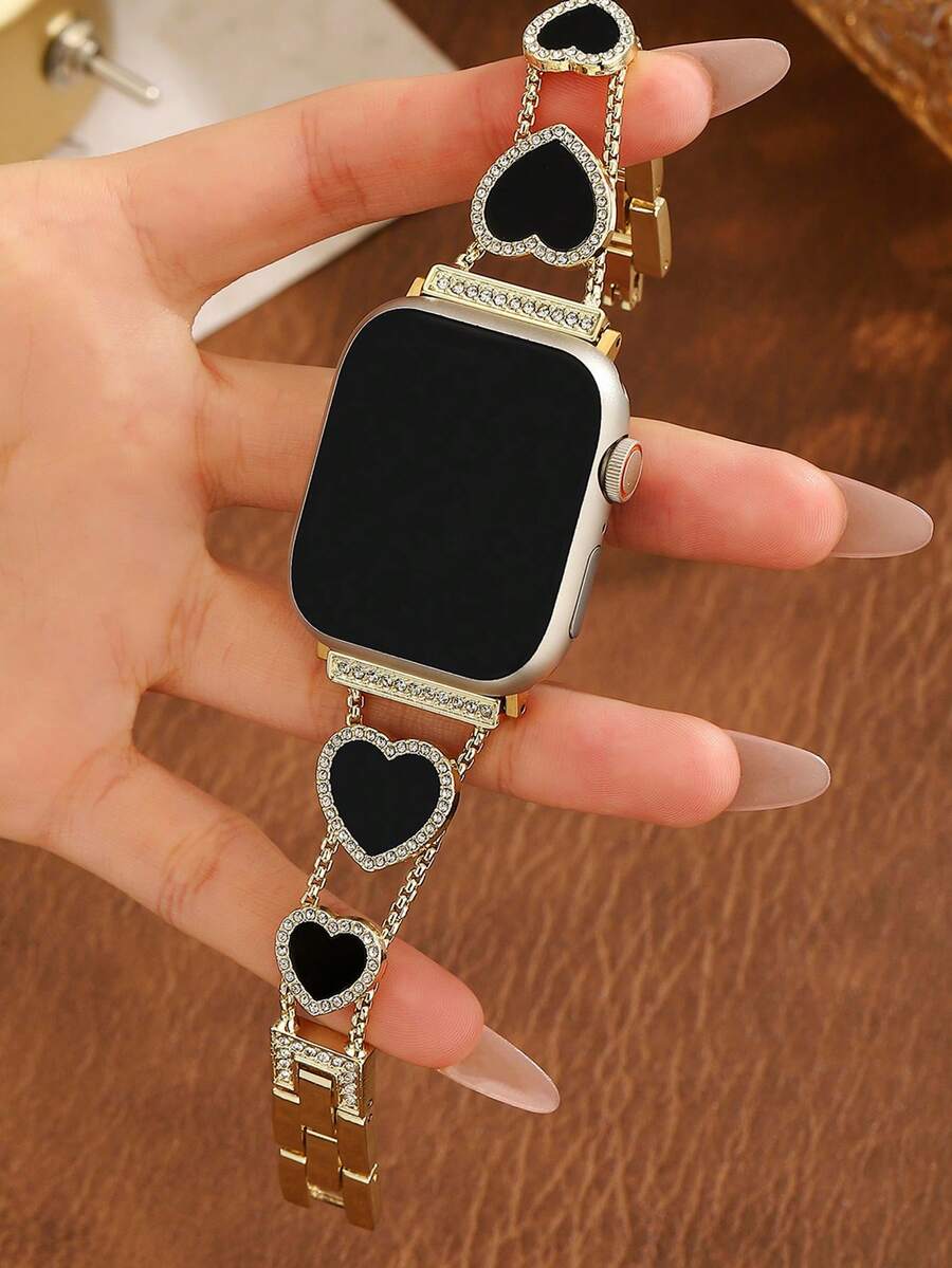 Narukvica kompatibilna sa Apple Watch, ženska crnakompatibilna sa Apple Watch 38/40/41/42/44/45/46/49mm