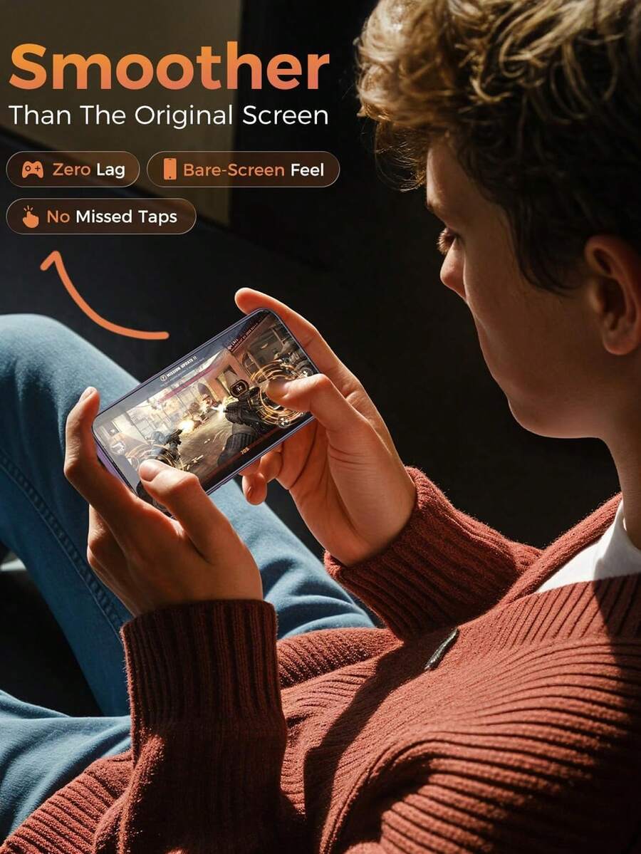 Pakovanje od 3 ultra izdržljiva HD kaljena stakla za zaštitu celog ekrana, kompatibilna sa iPhone 18 Pro/18 Pro Max/17/17Pro/17Air/17Pro Max, 16/16Pro/16Plus/16Pro Max, 15/15Plus/15Pro/15Pro Max, 14/14Plus/14Pro/14Pro Max/13/13Pro/13Pro Max/12/11/11Pro/11