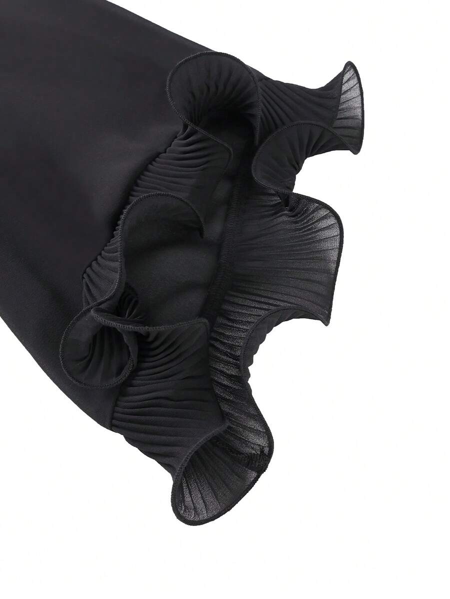 Elegantni klasični ženski blejzer plus size, crni, poslovno-ležerni top