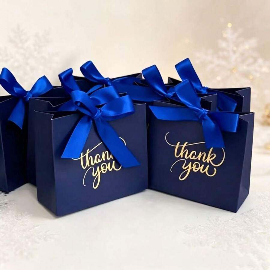 24/12 komada vrećica za poklone sa natpisom "Hvala"